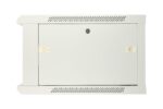 Extralink 6U 600x600 ASP Gray | Rackmount cabinet | wall mounted, metal door - imagine 6