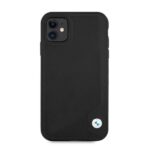 Case BMW BMHCN61RCDPK iPhone 11 / Xr 6.1" black hardcase Leather Deboss - imagine 3