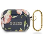Guess GUACAPTPUBKFL03 AirPods Pro cover blue N.3 Flower Collection