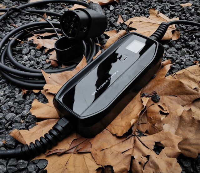Extralink BS-PCD030 16A 3.6kW Schuko | Portable electric car charger | 1 phase, 5.5m, LCD display, IP67 - imagine 7