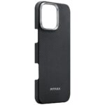 Case PITAKA Ultra-Slim MagSafe for iPhone 16 Pro Max black grey - imagine 4