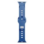 3MK Silicone Watch Strap Blue for Apple Watch 42/44/45/49mm - imagine 8