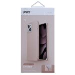 UNIQ Lino Hue Case iPhone 13 / 14 / 15 6,1" blush pink MagSafe - imagine 6