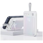 Powerbank USAMS XM Series CD219 10000mAh Magnetic Wireless white - imagine 5