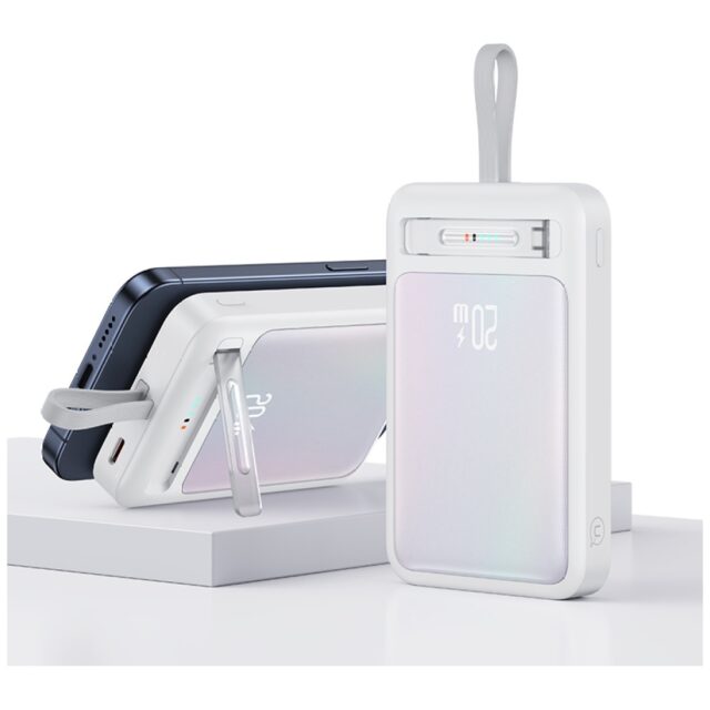 Powerbank USAMS XM Series CD219 10000mAh Magnetic Wireless white - imagine 5