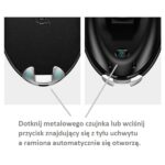 USAMS Auto-Induction Holder with Infrared Sensor for Ventilation Grille black ZJ41ZJ01 (US-ZJ041) - imagine 4