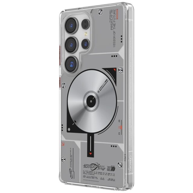 Case Skinarma Nova MagSafe for Samsung    Galaxy S25 Ultra transparent - imagine 2