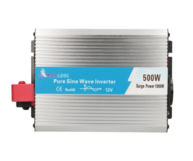 Extralink OPIP-500W | Voltage converter | 12V, 500W pure sine - imagine 4