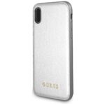 Guess GUHCPXIGLSI iPhone X silver hard case Iridescent - imagine 4