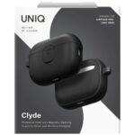 Case UNIQ Clyde for AirPods Pro 3 gen black-grey - imagine 6