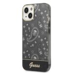 Guess GUHCP14SHGBNHK iPhone 14 / 15 / 13 6.1" black hardcase Bandana Paisley - imagine 2