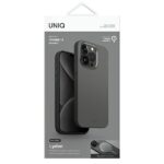 UNIQ Lyden DS iPhone 15 Pro Max 6.7" Magclick Charging case grey-black/charcoal grey-black - imagine 7