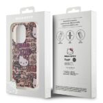 Hello Kitty HKHCP13LHDGPTP iPhone 13 Pro/ 13 6.1" pink hardcase IML Tags Graffiti - imagine 8