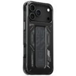 Skinarma Helio Case for iPhone 17 Pro Max Magnetic Charging + Grip Stand Graphite