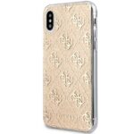 Guess GUHCPXPCU4GLGO iPhone X/Xs gold hard case 4G Glitter - imagine 2
