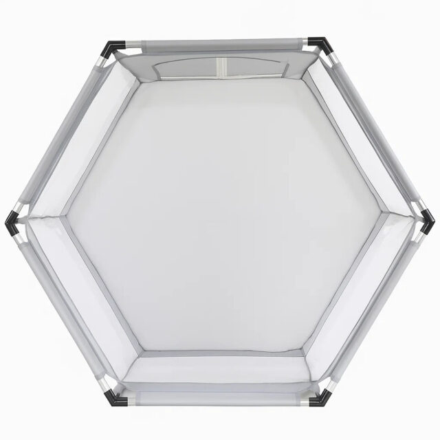 Extralink Kids | Children's playpen | steel, playground, 150x128x66cm + 30 balls - imagine 4