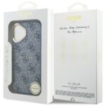 Case Guess 4G PU Classic Logo MagSafe for iPhone 17 blue - imagine 8