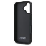 BMW BMHCP16S23PUPVK iPhone 16 6.1" black hardcase M Perforated Tricolor Detail Line - imagine 7