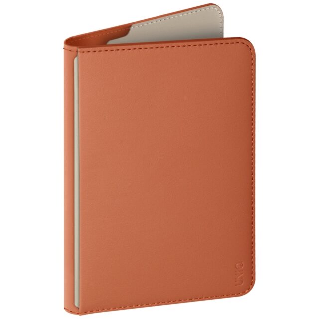 Passport Case UNIQ Belmont RFID terracotta ivory - imagine 4