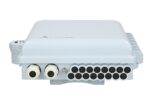 Extralink Emma | Fiber optic terminal box | 16 core, white - imagine 5