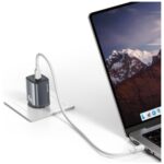 Wall charger USAMS CC305 T66 45W GaN 2xUSB-C tarnish - imagine 5