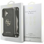 Case Guess 4G Big Logo Cord Stap         Crossbody for iPhone 17 black - imagine 7