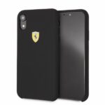 Ferrari Hardcase FESSIHCI61BK iPhone Xr black Silicone