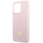 Guess GUHCP13XSLTGU iPhone 13 Pro Max 6,7" purple hardcase Silicone Triangle - imagine 6