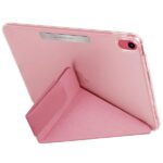 UNIQ Camden Bookcase iPad 10 gen. (2022) rouge pink Antimicrobial - imagine 3