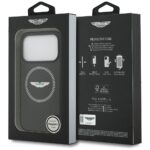 Case Aston Martin HC Kevlar Counter      Design MagSafe for iPhone 17 Pro black - imagine 8