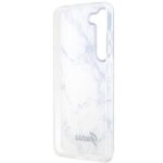 Guess GUHCS23SPCUMAH S23 S911 white hardcase Marble - imagine 7