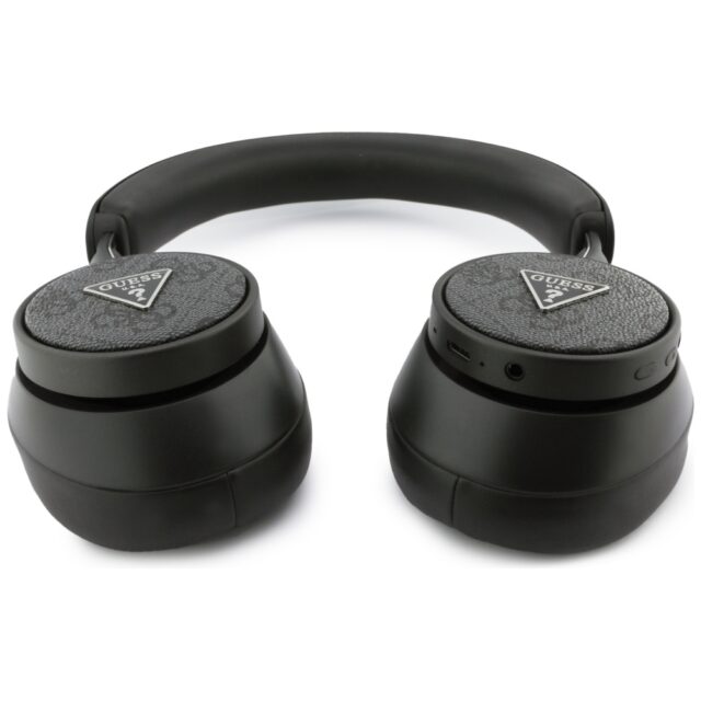 On-Ear Headphones Guess 4G Triangle Logo Bluetooth black - imagine 6