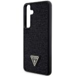 Guess GUHCS24MHDGPPK S24+ S926 black hardcase Rhinestone Triangle - imagine 6