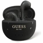 TWS headphones Guess Glossy Effect Egg Shape Printed Classic Logo black