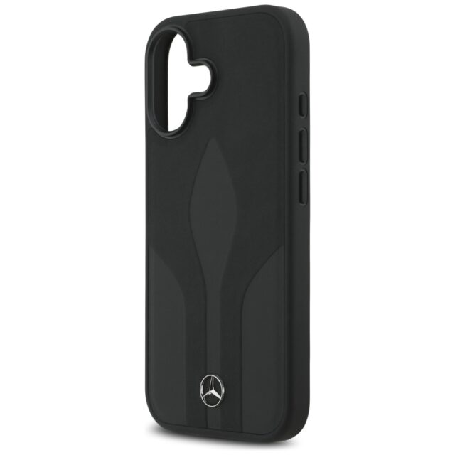 Case Mercedes Leather The Move MagSafe for iPhone 17 black - imagine 6