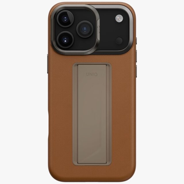 Case UNIQ Heldro Pro for iPhone 17 Pro    Max Magclick Charging caramel - imagine 2