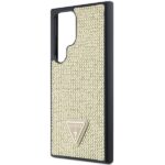 Guess GUHCS24LHDGPPD S24 Ultra S928 gold hardcase Rhinestone Triangle - imagine 6