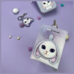 Nimmy card wallet purple  Big Eyed Pet 2.0 Rabbit - imagine 4