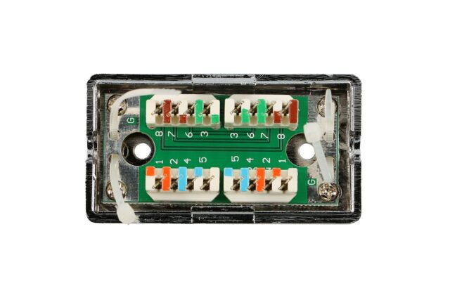 Extralink CAT5E STP | Connection box | silver - imagine 3