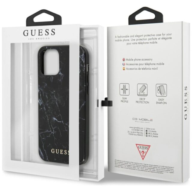 Guess GUHCP12SPCUMABK iPhone 12 mini 5,4" black hardcase Marble - imagine 8