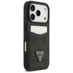 Case Guess 4G Double Card Triangle for iPhone 17 Pro black - imagine 4