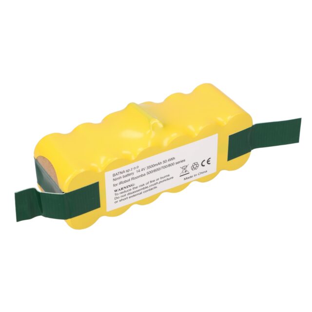 BATERIA ROOMBA 500/600/700/800 SERIES 14.4V 3500MAH - imagine 3