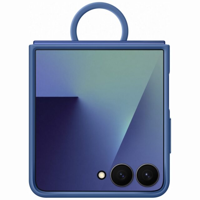 Case Samsung Ring Case for Galaxy Z Flip7 blue - imagine 3