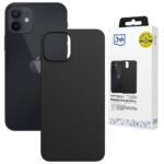 3MK Hardy MagSilicone Case for Apple iPhone 12 Black