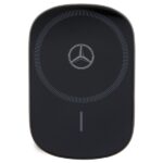 Mercedes Wireless Charger MEWCCGSLK 15W for Vent/Window Black Silver Stars MagSafe - imagine 2