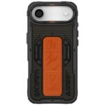 Skinarma Phantom Case for iPhone Air Magnetic Charging + Grip Stand Olive - imagine 3