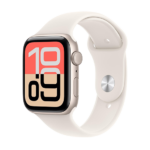 Watch Apple Watch SE 3 (2025) GPS 44mm Starlight Aluminium Case with Sport Band S/M - Starlight