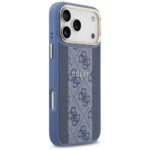 Case Guess 4G Stripe MagSafe for iPhone 17 Pro Max blue - imagine 4
