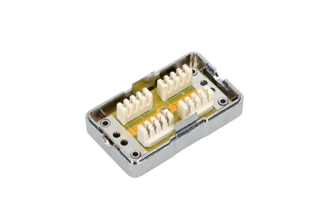 Extralink CAT6 STP | Connection box | silver - imagine 3