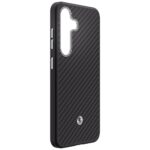 Case Samsung Spigen Enzo Aramid Magnet for Galaxy S25 black-silver - imagine 4